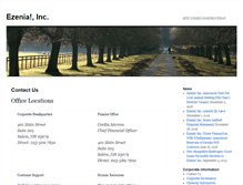 Tablet Screenshot of ezenia.com